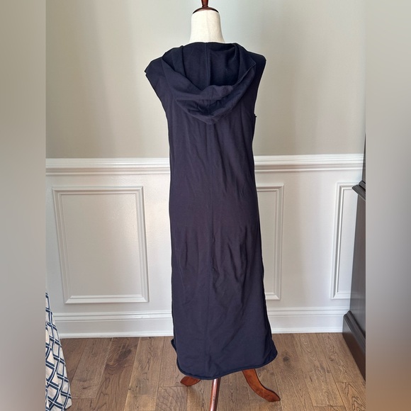 DKNY Jeans Sleeveless Hooded Midi Dress size Small - Picture 3 of 10